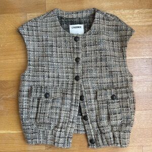 L’AGENCE Women's Tweed Vest
